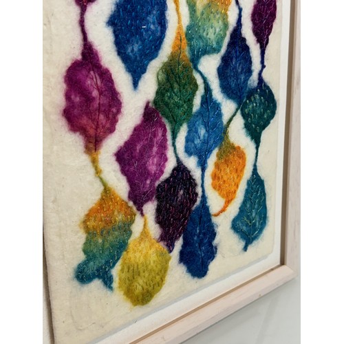 4 - Textile Art, a framed study inspired by a Baptistry Window, 61cm x 38 cm.

This lot is available for... 