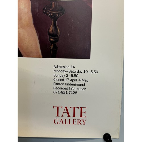 75 - Tate gallery exhibition poster for Oto Dix, 51 cm x 76 cm.

This lot is available for in-house shipp... 