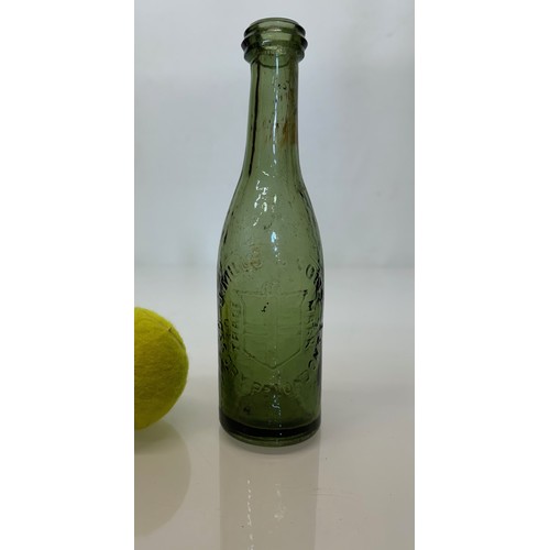 83 - A collection of dug glass drinks bottles, Wales, London, Essex, Cheshire, Bolton, Bedford, and Hitch... 