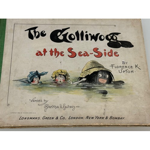 94 - Antiquarian children’s books, The Golliwog at the Sea Side 1898 by Florence Upton 1902.

This lot is... 