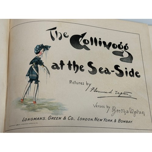 94 - Antiquarian children’s books, The Golliwog at the Sea Side 1898 by Florence Upton 1902.

This lot is... 