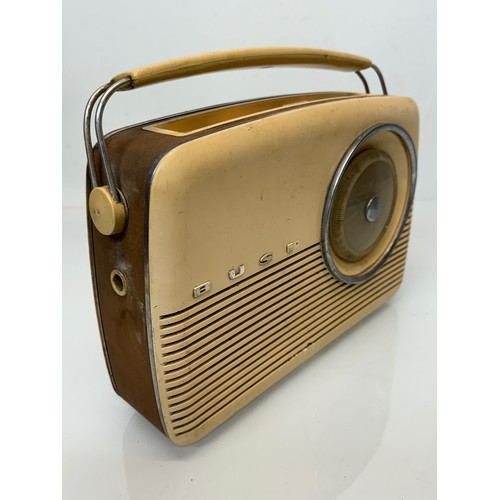 106 - A vintage Bush radio, 34 cm x 27 cm.

This lot is available for in-house shipping