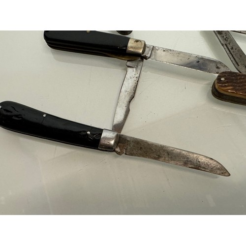 137 - 10 folding pocket knives, Joseph Rodgers etc.

This lot is available for in-house shipping