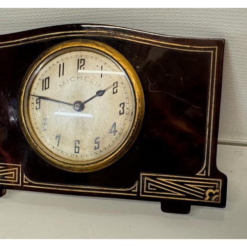 159 - Automobilia, a 1930’s Michelin branded desk clock.

This lot is available for in-house shipping