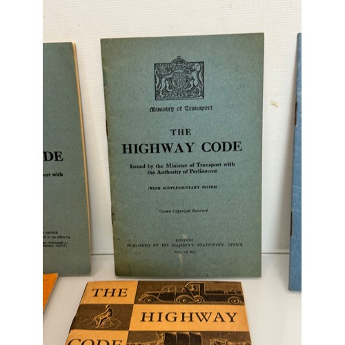 160 - Automobilia interest, A collection of Hiway codes and an enamel bumper badge.

This lot is available... 