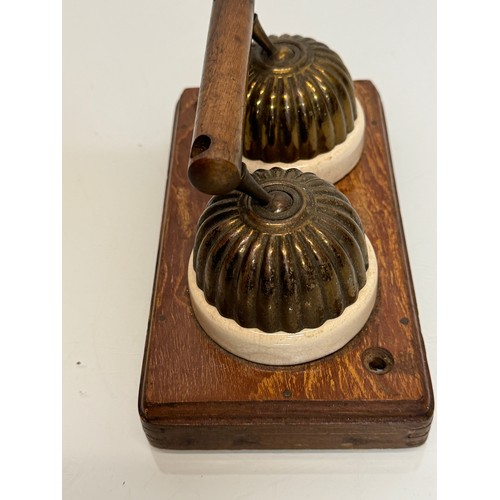 189 - Architectural salvage, a three position light switch, on both, on one, and off. 19 cm x 10 cm.

This... 