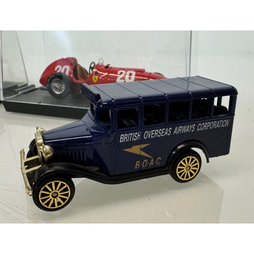 208 - Collection of diecast model motor cars, Bentley and Ferrari motor racing cars etc. Matchbox etc.

Th... 