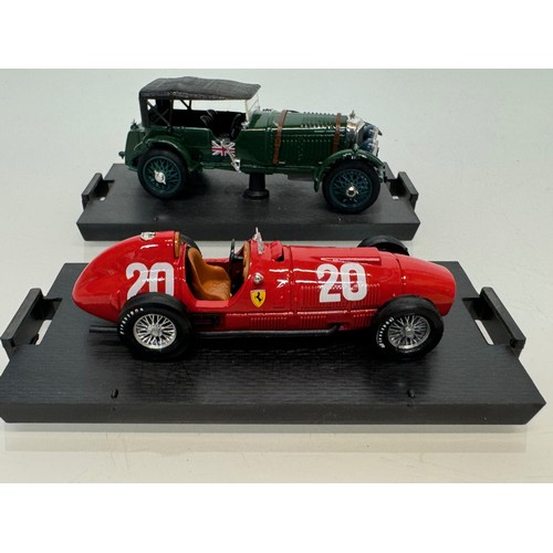 208 - Collection of diecast model motor cars, Bentley and Ferrari motor racing cars etc. Matchbox etc.

Th... 