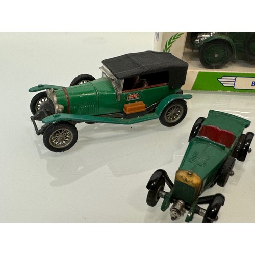 213 - Diecast model toys, a collection of Bentley motor cars. Matchbox etc.

This lot is available for in-... 