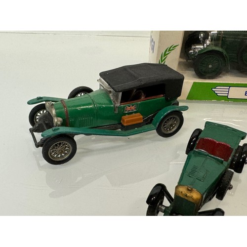 213 - Diecast model toys, a collection of Bentley motor cars. Matchbox etc.

This lot is available for in-... 