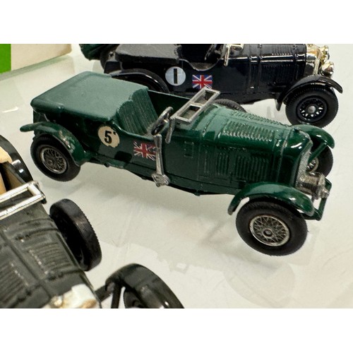 213 - Diecast model toys, a collection of Bentley motor cars. Matchbox etc.

This lot is available for in-... 