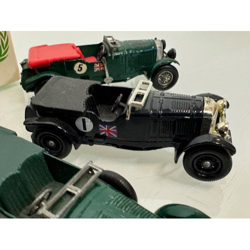 213 - Diecast model toys, a collection of Bentley motor cars. Matchbox etc.

This lot is available for in-... 