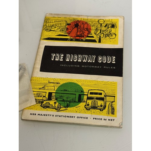 357 - Automobilia interest, A collection of vintage motorists Hiway Codes 1930's 40's 50's 60's and 70's a... 