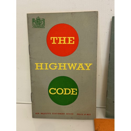 357 - Automobilia interest, A collection of vintage motorists Hiway Codes 1930's 40's 50's 60's and 70's a... 