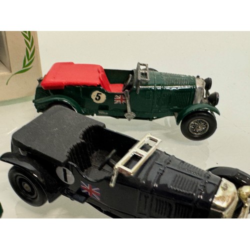 150 - Diecast model toys, a collection of Bentley motor cars. Matchbox etc.

This lot is available for in-... 