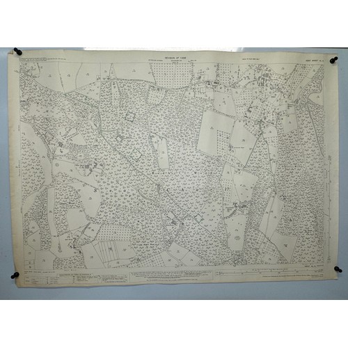 455 - Ephemera, five large Ordinance Survey maps of Kent 1939 each 104 cm x 74 cm.

This lot is available ... 