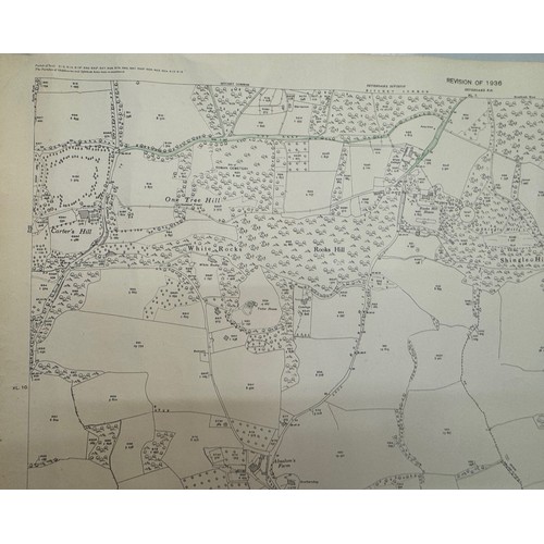 455 - Ephemera, five large Ordinance Survey maps of Kent 1939 each 104 cm x 74 cm.

This lot is available ... 