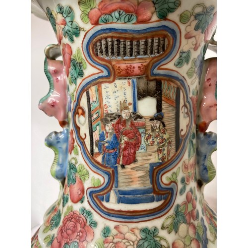 6 - Large Chinese Canton Famille Rose vase 25 inches high with old repairs

This lot is available for in... 