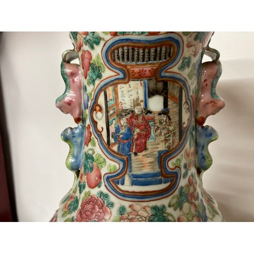 6 - Large Chinese Canton Famille Rose vase 25 inches high with old repairs

This lot is available for in... 