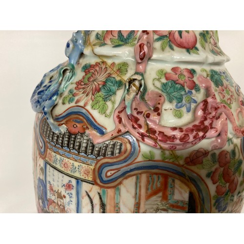 6 - Large Chinese Canton Famille Rose vase 25 inches high with old repairs

This lot is available for in... 