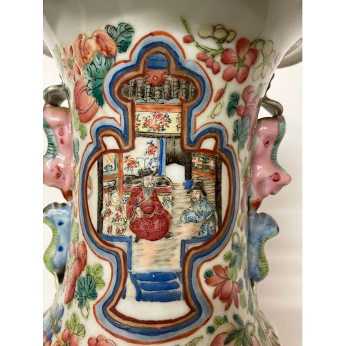 6 - Large Chinese Canton Famille Rose vase 25 inches high with old repairs

This lot is available for in... 