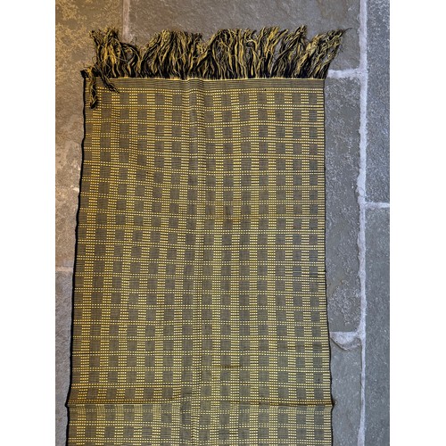 25 - African woven textile panel, 150cm x 57.5 cm.

This lot is available for in-house shipping