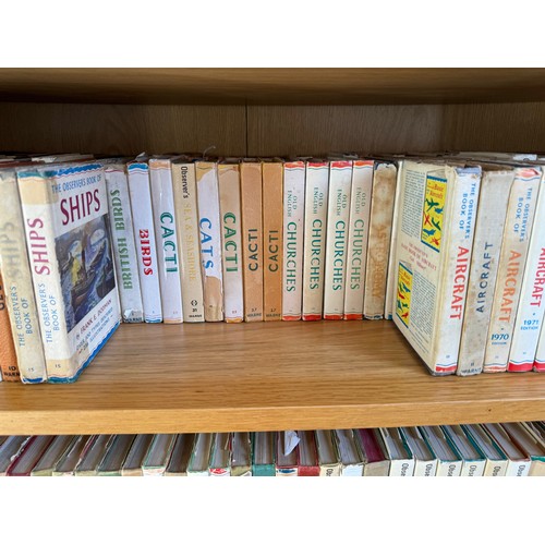 44 - Books, a comprehensive collection of over 700 Observers books.

This lot is available for in-house s... 