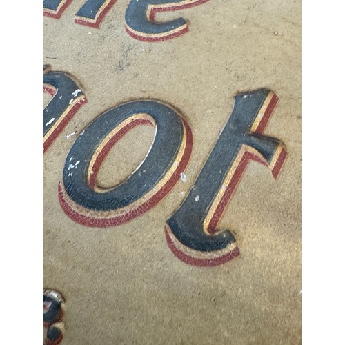 64 - Breweryana, an embossed and lithographed tin plate sign for Supreme Pernot, 43 cm x 28 cm.

This lot... 