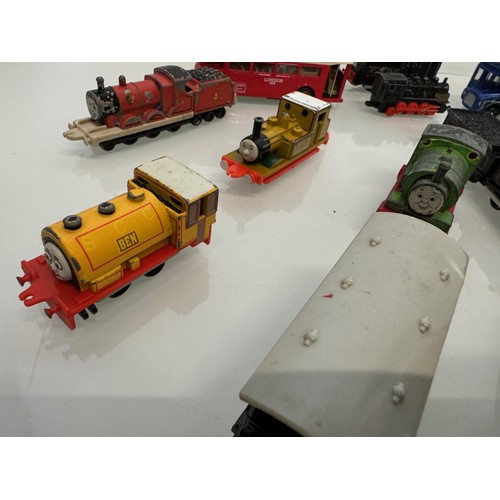 160 - Die cast models, Thomas the tank engine trains. And route master buses, etc.

This lot is available ... 