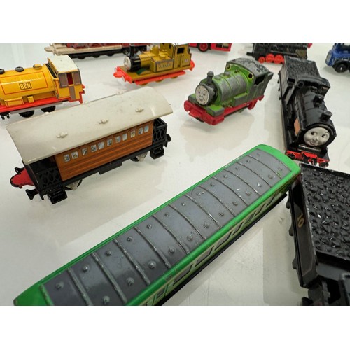 160 - Die cast models, Thomas the tank engine trains. And route master buses, etc.

This lot is available ... 