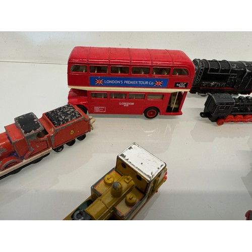 160 - Die cast models, Thomas the tank engine trains. And route master buses, etc.

This lot is available ... 