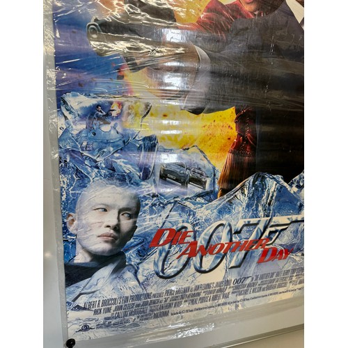 290 - Movie Poster James Bond Die Another Day.

This lot is available for in-house shipping