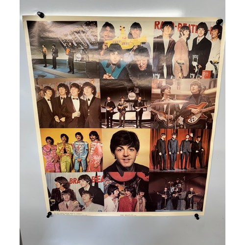 295 - Pop music, Beatles poster produced in NY 1979, 70 cm x 62 cm.

This lot is available for in-house sh... 