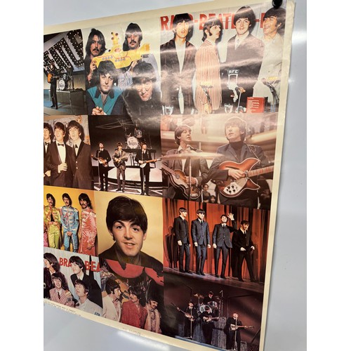 295 - Pop music, Beatles poster produced in NY 1979, 70 cm x 62 cm.

This lot is available for in-house sh... 