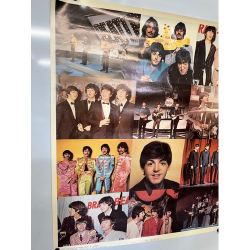 295 - Pop music, Beatles poster produced in NY 1979, 70 cm x 62 cm.

This lot is available for in-house sh... 