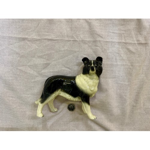 313 - Coopercraft Border Collie Design Ornamental Dog. 

This lot is available for in-house shipping