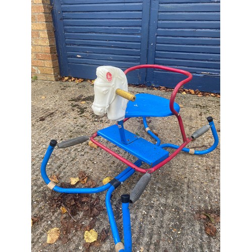 163 - Toys, a Triang branded rocking horse.

Thi lot is available for in-house shipping.