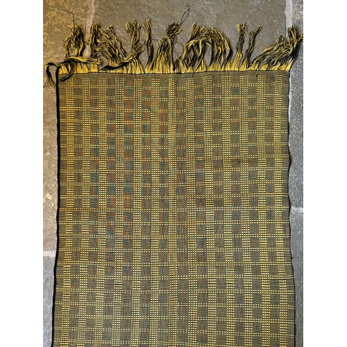 211 - African woven textile panel, 150cm x 58 cm.

This lot is available for in-house shipping