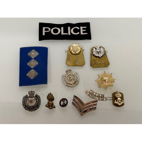 108 - Collection of Police and military badges.

This lot is available for in-house shipping