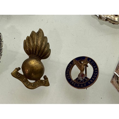 108 - Collection of Police and military badges.

This lot is available for in-house shipping