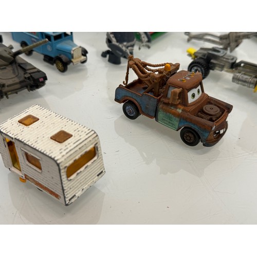 361 - Die cast toys, model military vehicle’s, tanks, armoured cars etc and commercial vehicles and lorrie... 