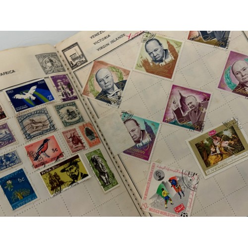 227 - An album of stamps from a variety of countries.

This lot is available for in-house shipping