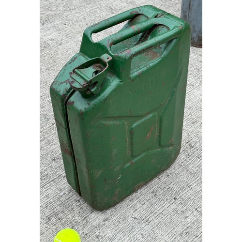 104 - Militaria, British Army Jerry can dated 1944.

This lot is available for in-house shipping