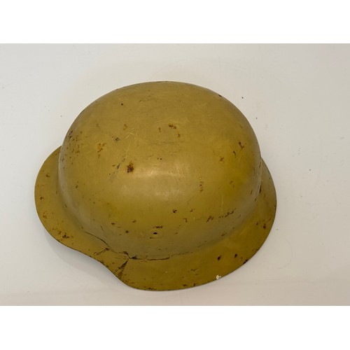 106 - German army WWII era steel helmet, with liner ertc.

This lot is available for in-house shipping

Th... 