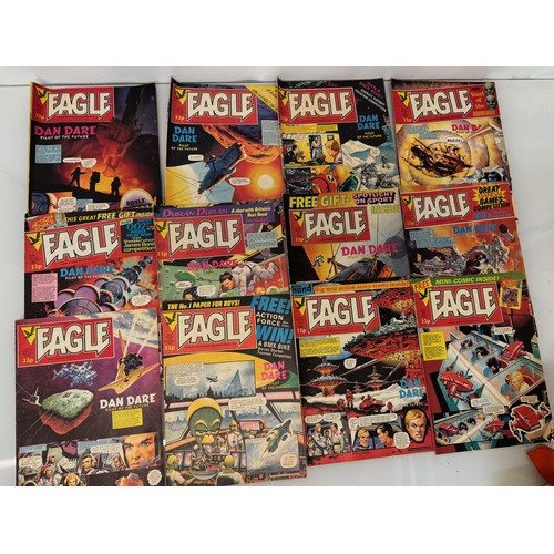 165 - A collection of Eagle comics.

This lot is available for in-house shipping