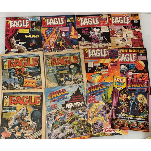 165 - A collection of Eagle comics.

This lot is available for in-house shipping