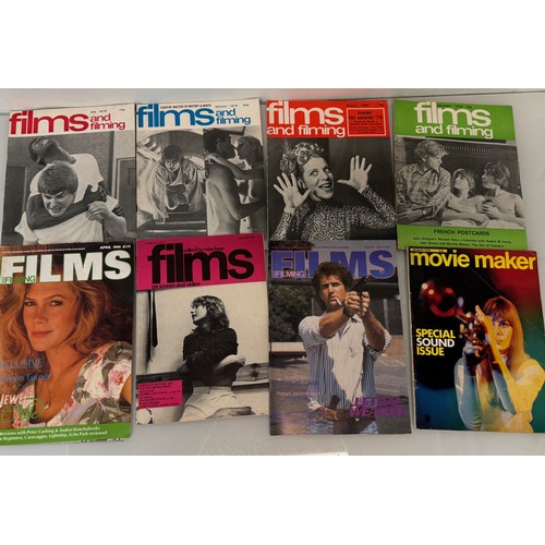 166 - Movie and film ephemera, a collection of Films and Filming magazine 1960’s – 1980’s.

This lot is av... 