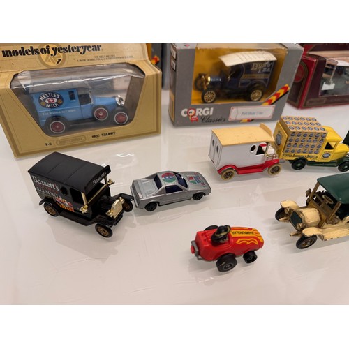 170 - Diecast toys, a collection of loose and boxed promotional vechiles motorcycles cars and trucks.

Thi... 