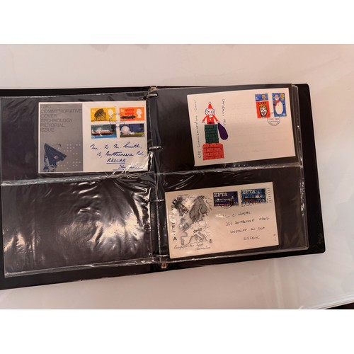 175 - Stamps, five albums of UK first day covers.

This lot is available for in-house shipping