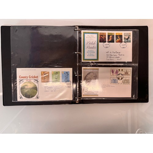 175 - Stamps, five albums of UK first day covers.

This lot is available for in-house shipping